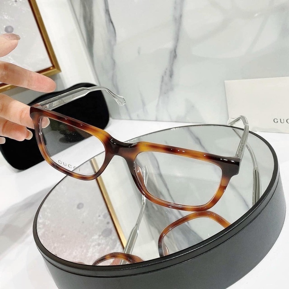 NWT Gucci GG0560OA - 002 Havana Eyeglasses - Picture 7 of 10